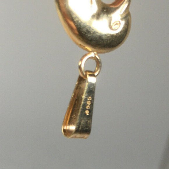 Dolphin Pendant 14K Gold 1.2 Gm - Picture 11 of 11